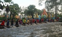 Die Volksgruppe der Khmer bereitet sich auf das Ok Om Bok-Fest vor