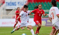 Mit dem Sieg gegen Laos zieht Vietnams Fußballmannschaft der Frauen ins Halbfinale der Südostasienmeisterschaft ein