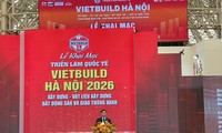 Eröffnung der internationalen Baumesse VIETBUILD Hanoi 2026