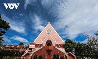 Domaine de Marie, l’église rose de Dalat