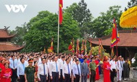 Cérémonie de culte en l’honneur des ancêtres nationaux Lac Long Quân et Au Co