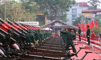 Une batterie d’artillerie au service des 70 ans de la victoire de Diên Biên Phu