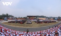  70e anniversaire de la Victoire de Diên Biên Phu: répétition générale du défilé et de la parade militaires