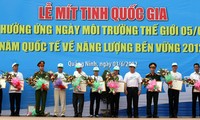 Lễ mít-tinh quốc gia huởng ứng ngày môi trường thế giới