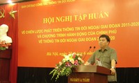 Hội nghị tập huấn về Chiến lược phát triển thông tin đối ngoại 2011-2020