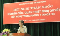 Hội nghị toàn quốc nghiên cứu, quán triệt Nghị quyết Hội nghị Trung ương 7