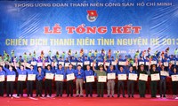 Hội nghị tổng kết chiến dịch thanh niên tình nguyện hè năm 2013