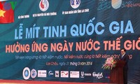 Lễ mít tinh quốc gia hưởng ứng Ngày nước thế giới 