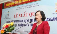 Đoàn Việt Nam tham dự kỳ thi tay nghề ASEAN lần thứ 10/2014 