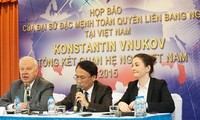 Đại sứ quán Nga họp báo về hợp tác Nga - Việt