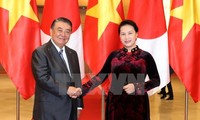 Ketua Majelis Rendah Jepang, Oshima Tadamori mengakhiri dengan baik kunjungan resmi di Vietnam