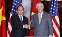 PM Vietnam, Nguyen Xuan Phuc menghadiri resepsi kenegaraan 