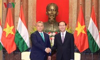 Presiden Vietnam, Tran Dai Quang menerima PM Hungaria, Orban Viktor