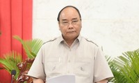 PM Vietnam, Nguyen Xuan Phuc melakukan temu kerja dengan pimpinan teras  Provinsi Hau Giang 