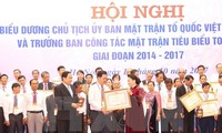 Ketua MN Vietnam, Nguyen Thi Kim Ngan: Setiap pejabat Front Tanah Air adalah faktor positif untuk memperkokoh persatuan di daerah pemukiman