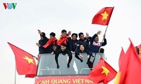 Upacara penyambutan Tim U23 Vietnam menjadi “indah secara mengejutkan” di mata media internasional