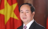 Presiden Vietnam, Tran Dai Quang menyambut baik gagasan-gagasan perkembangan India