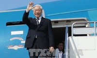 Sekjen KS PKV Nguyen Phu Trong melakukan kunjungan kenegaraan di Republik Kuba