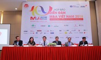 Jumpa pers tentang Forum Akuisisi dan merger  badan usaha Vietnam 2018