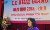 Sekolah Tinggi Kedokteran Ha Noi membarui pendidikan dan menuju pendidikan tinggi yang mandiri