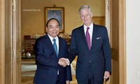 PM  Vietnam, Nguyen Xuan Phuc melakukan kunjungan kehormatan dengan Raja Belgia