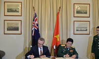 Vietnam-Australia menandatangani Pernyataan Visi Bersama tentang pendorongan kerjasama pertahanan