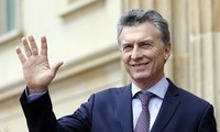 Presiden Republik Argentina, Mauricio Macri memulai kunjungan kenegaraan di Vietnam