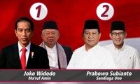 Pemilihan Indonesia 2019: Kompetisi  terakhir dari dua calon presiden