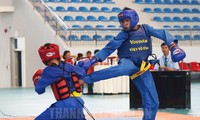 Membuka Turnamen Kejuaraan muda Vovinam nasional tahun 2019