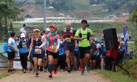 Lomba lari gunung yang terbesar di Vietnam tahun 2019 di Kotamadya Sa Pa