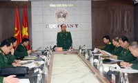 Kementerian Pertahanan Vietnam mengadakan sidang Badan Pengarahan urusan pencegahan dan penanggulanan wabah Covid-19