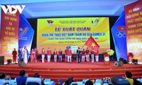 ​Upacara Pemberangkatan  Kontingen Olahraga Vietnam Untuk Hadir SEA Games 31