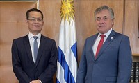 Memperhebat Hubungan Kerja Sama yang Komprehensif Vietnam-Uruguay