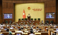 Pekan Kerja Terakhir Persidangan Ke-7, MN Vietnam Angkatan XV: Memberikan Suara untuk Sahkan Banyak Isi Penting