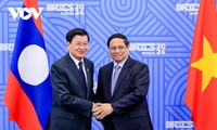 PM Pham Minh Chinh Beraudiensi dengan Sekjen, Presiden Laos, Thongloun Sisoulith