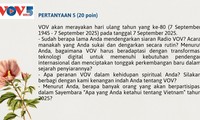 Berbincang-bincang dengan Para Pendengar dan Promosi Sayembara “Apa yang Anda Ketahui tentang Vietnam” Tahun 2025