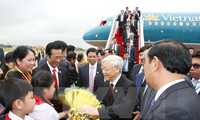 La visite de Nguyen Phu Trong couverte par la presse cambodgienne