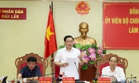 Le vice-Premier ministre Vuong Dinh Huê en déplacement à Dak Lak