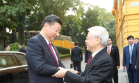 Entretien Nguyen Phu Trong-Xi Jinping