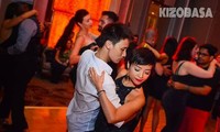 Salsa class in Hanoi