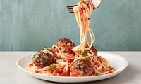 Spaghetti and meatballs