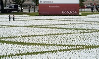 COVID-19 victims remembered on Washington's National Mall with 670,000 white flags