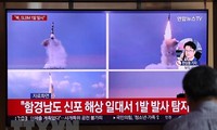 North Korea fires 3 ballistic missile off its east coast