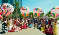 Miss Grand International contestants at Vietnam Beauty Fashion Fest 6