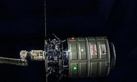 Cygnus cargo spacecraft departs space station