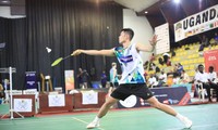 Duc Phat wins first international badminton championship title in Uganda