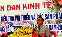 Deputi PM Vuong Dinh Hue: Buah lici Bac Giang mencapai penenan dan harga