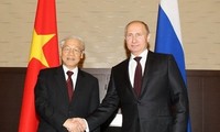 Sekjen KS PKV, Nguyen Phu Trong: Vietnam menghargai dan memprioritaskan pengokohan dan penguatan hubungan kemitraan straegtis dan komprehensif dengan Rusia