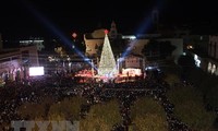 Pilgrims flock to Jesus’s birth place to celebrate Christmas