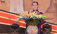 Kegiatan Ketua MN Nguyen Thi Kim Ngan di Provinsi Ben Tre